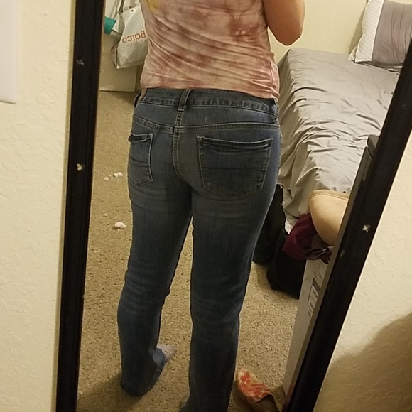 Skinny kick light wash hole jeans - Picture 2 of 6